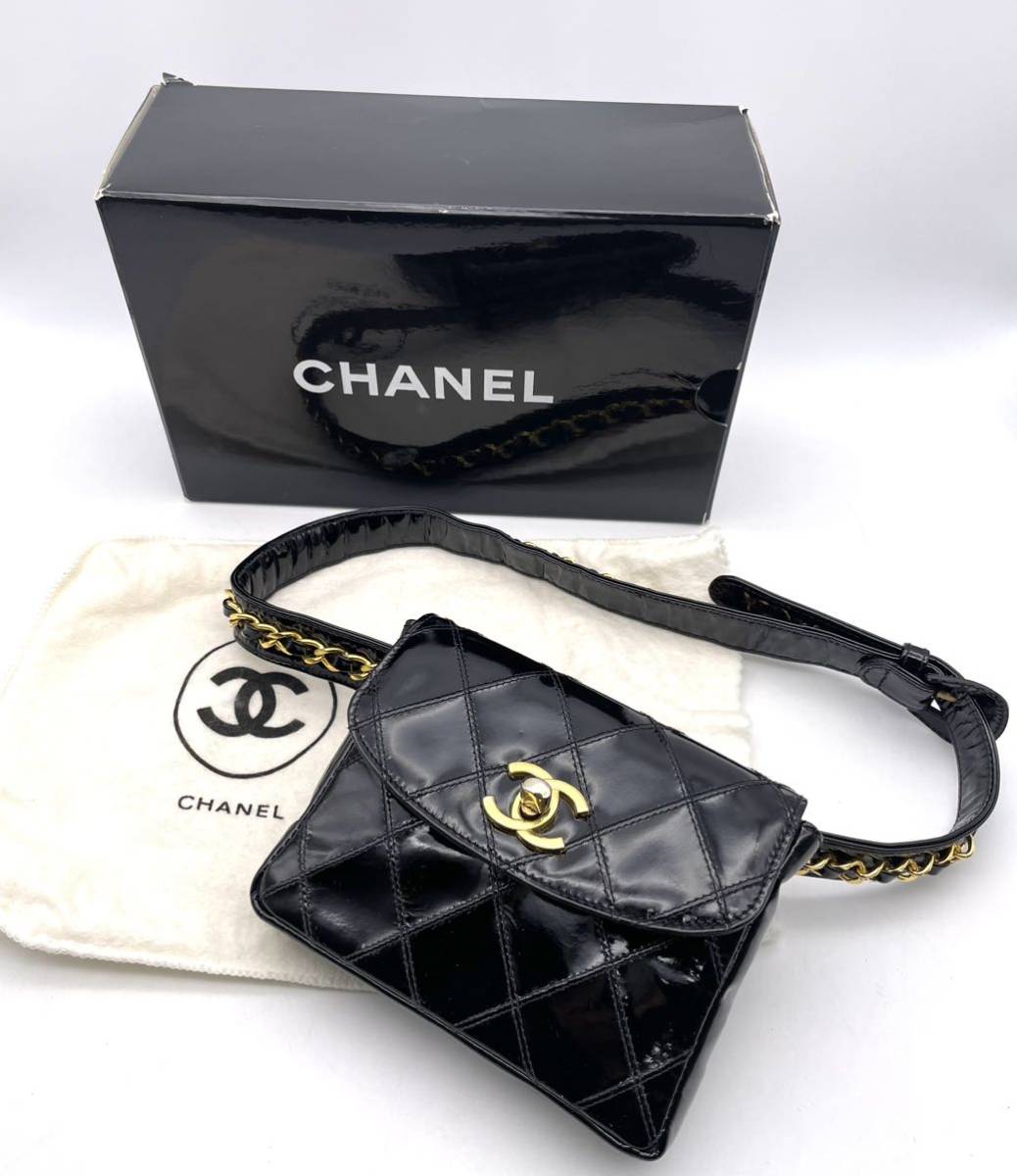 ヴィンテージシャネル CHANEL ビコローレ ココマーク ターンロック