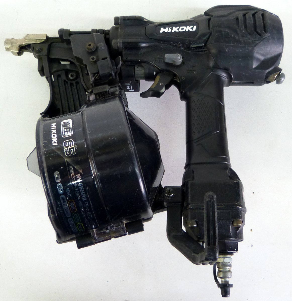 爆売り!】 ☆HiKOKI ハイコーキ 65mm 高圧ロール釘打機【NV65HR2(SAB