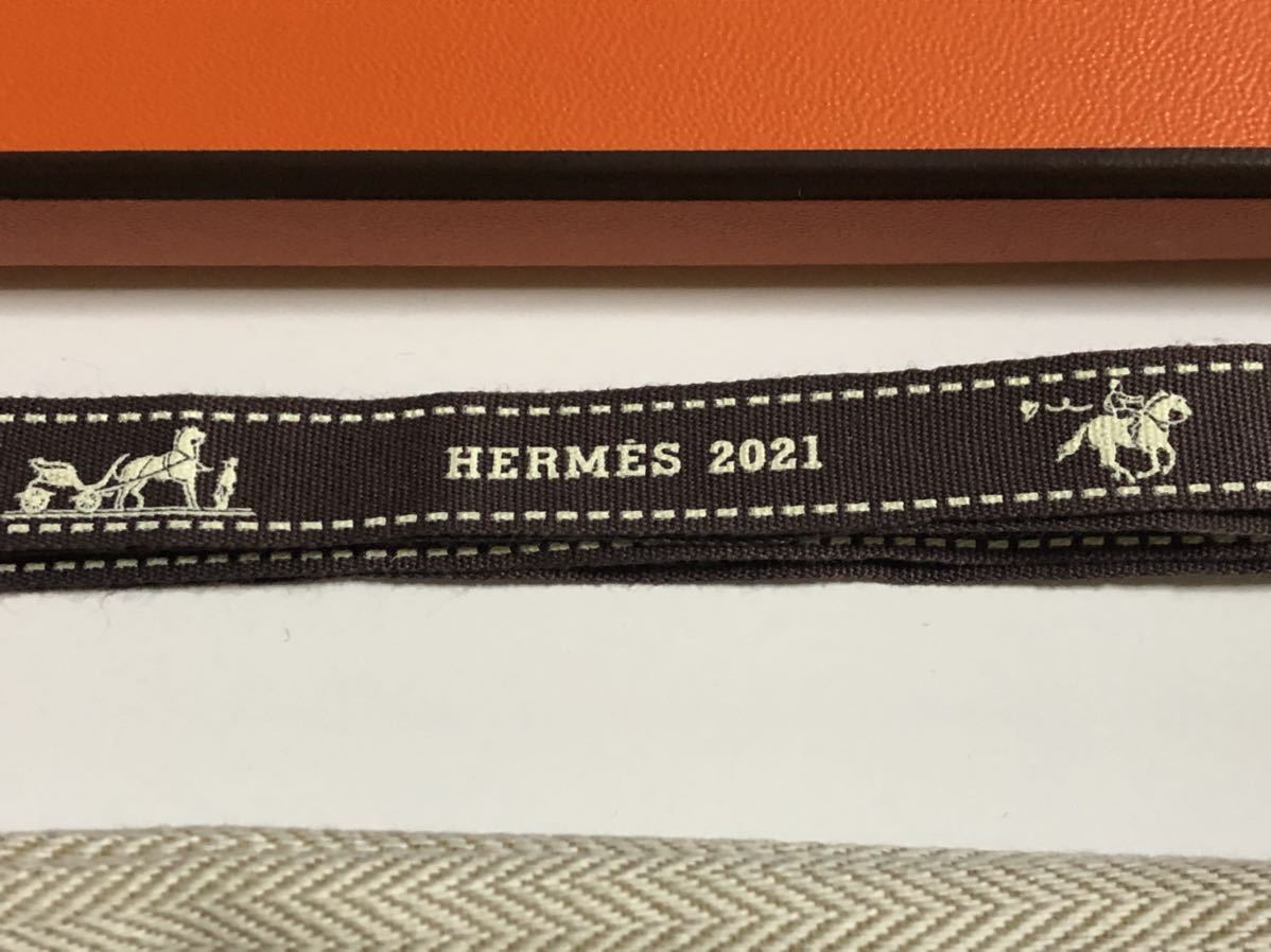 未使用 HERMES 靴べら エルメス シューホーン 靴ベラ ウッド レザー