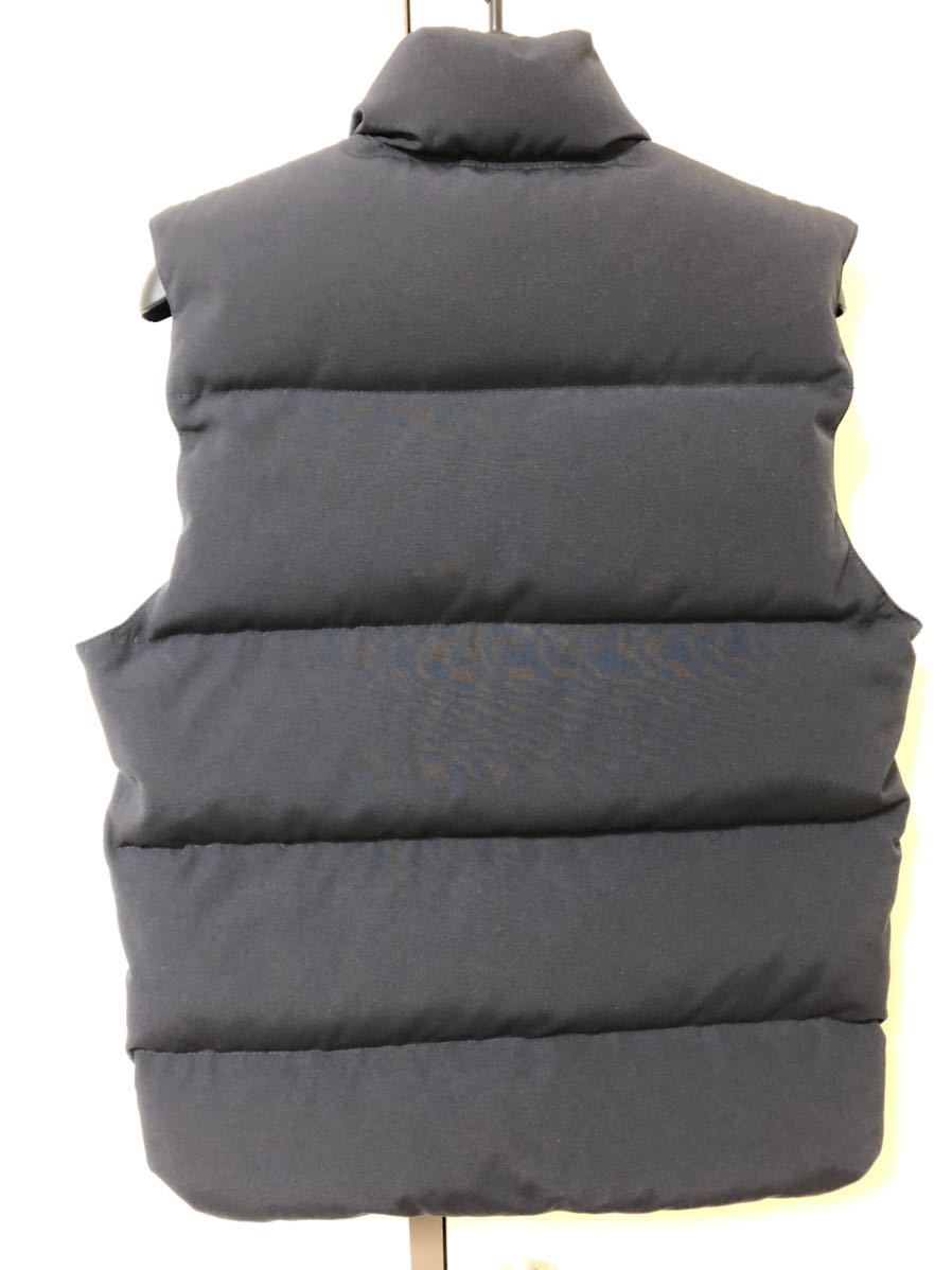 美品 CANADA GOOSE × EDIFICE別注 WINDSOR VEST カナダグース エディフィス 別注 ダウンベスト ダウンジャケット ダウン ベスト ネイビー_画像6