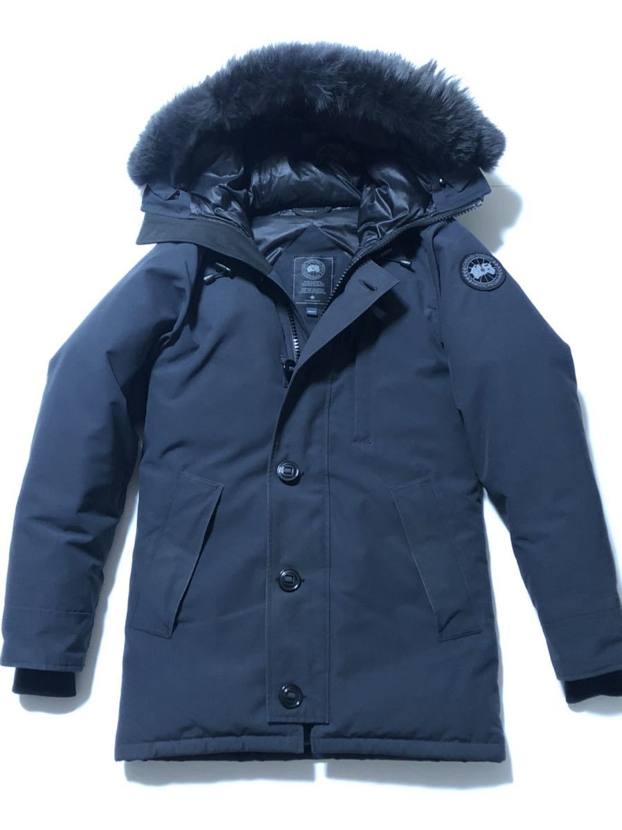 レア CANADA GOOSE EDIFICE 別注 EXCLUSIVE CHATEAU PARKA カナダグース シャトー エディフィス グレーファー 国内正規品 サザビーリーグ