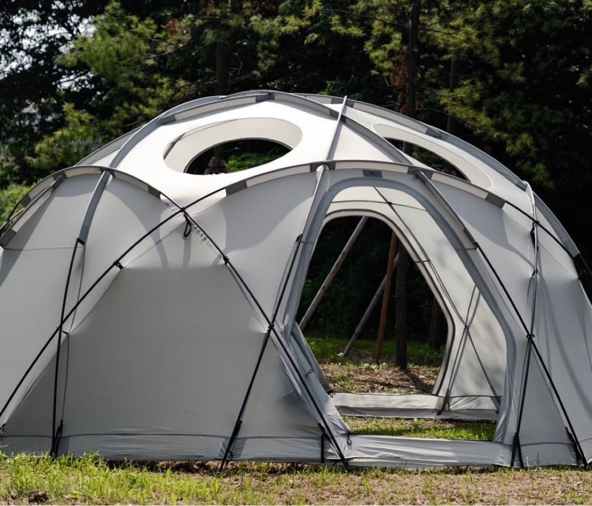 美品】アイスグレー ヘク男 ヘクトルテントTroia Hektor Tent 美品】アイスグレー ヘク男 ヘクトルテントTroia Hektor Tent