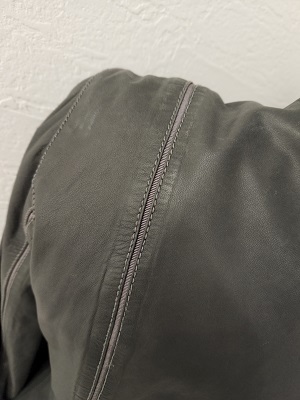エンポリオアルマーニ　革　ジャケット　イタリアサイズ３８【８３７３－６】_画像5