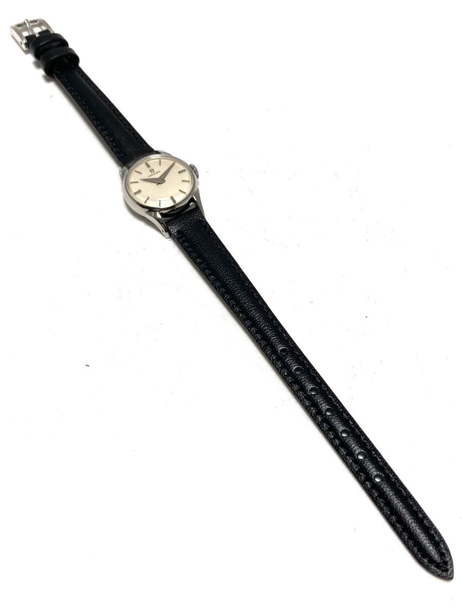 極美品! OMEGA オメガ アンティーク ベルト新品交換済み レディース