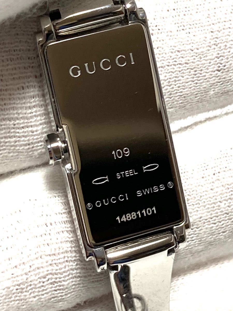未使用 Ｓサイズ GUCCI グッチ 電池新品交換済 レディース腕時計