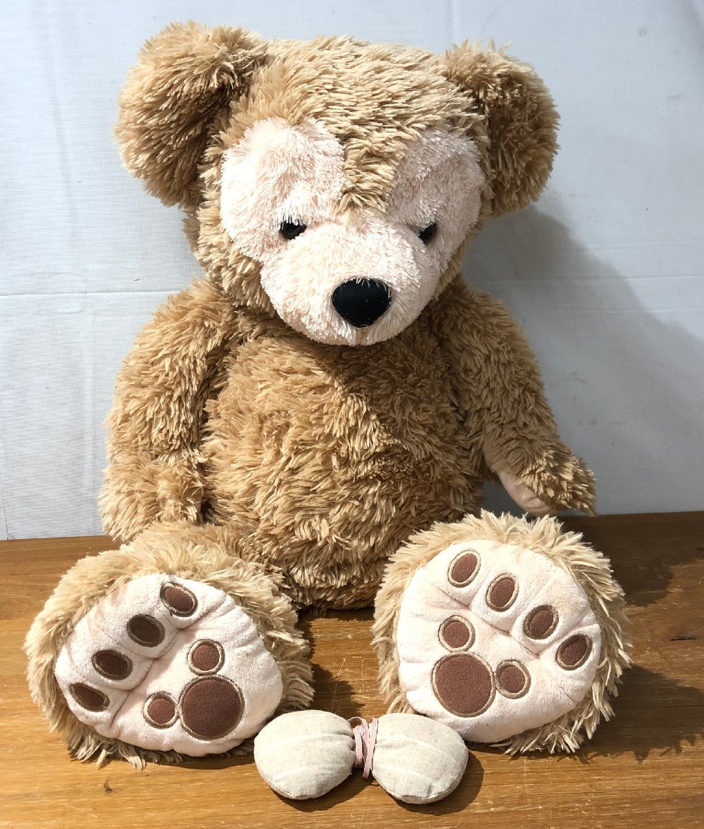 ダッフィー ぬいぐるみ 大きめ 座り高さ50cm Yahoo!オークション - 1円~ 中古 ダッフィー ぬいぐるみ 座った