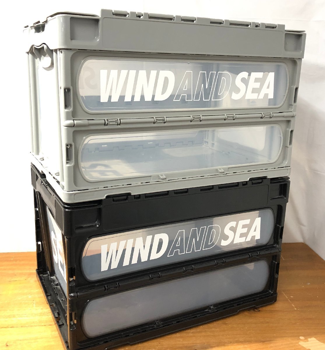Yahoo!オークション - WIND AND SEA CONTAINER BOX 2個