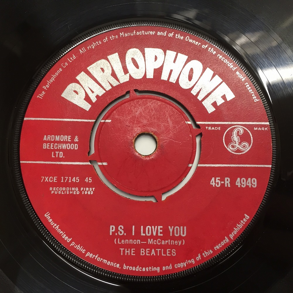 BEATLES LOVE ME DO I LOVE YOU (UK-ORIGINAL RED PARLOPHONE MAT:1N