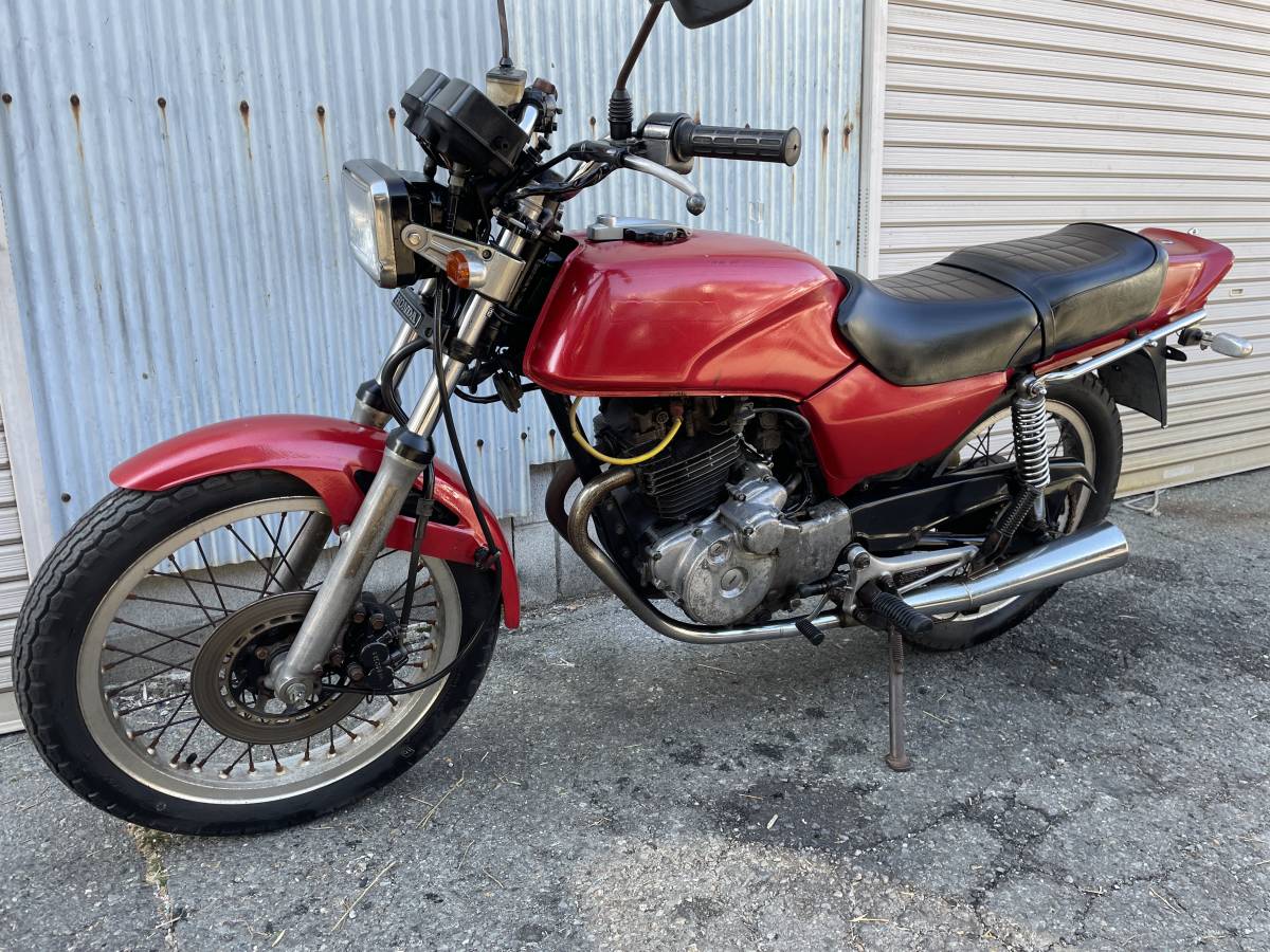 希少になりました ホンダ CB250RS-Z 書類、鍵付き MC02 レストアベース