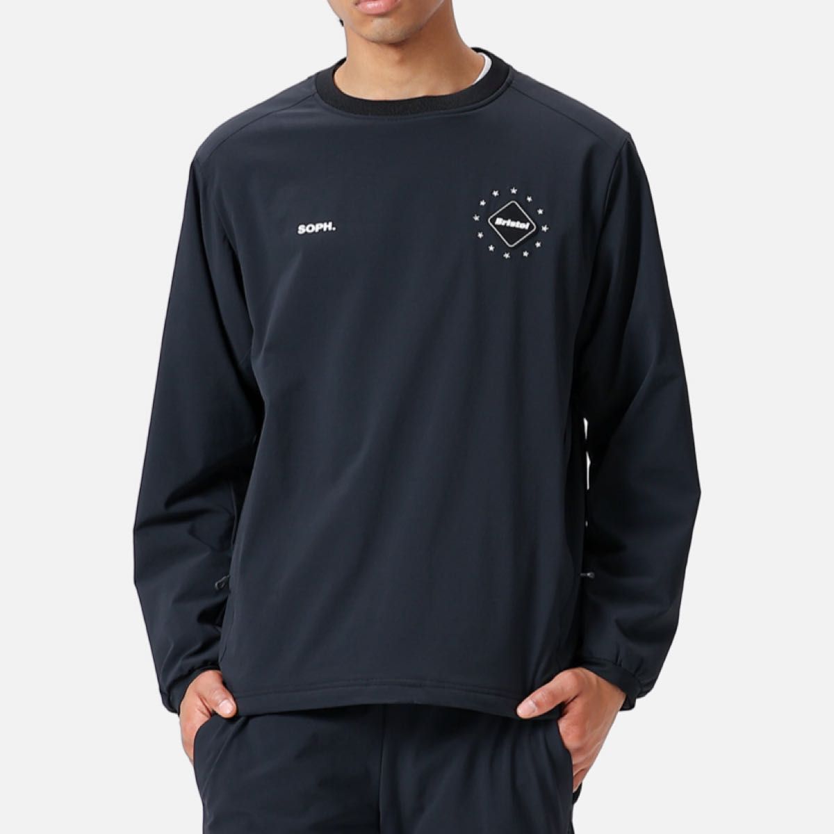 木造 新品 22AW FCRB LYCRA TRACK CREWNECK TOP L - 通販 - houtbay