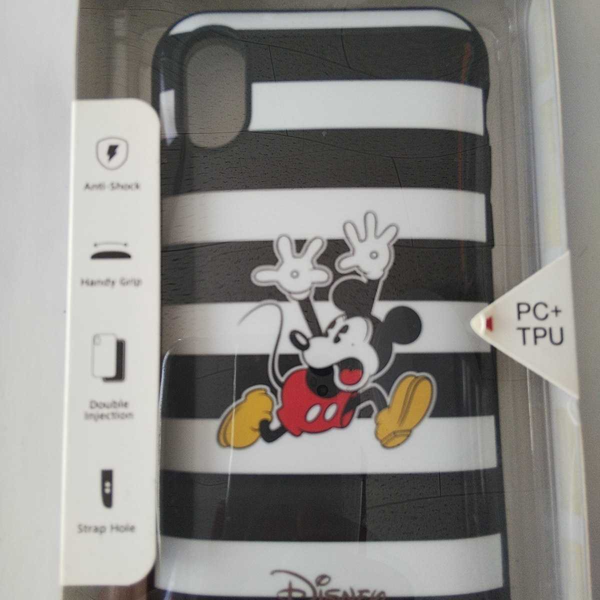 iPhone XS/X for Disney character IIIIfit case Mickey Mouse DN-545Ai- Fit hybrid case 