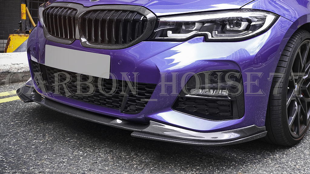 新作販売 BMW 3シリーズ G20 G21 Mスポーツ カーボン フロント リップ