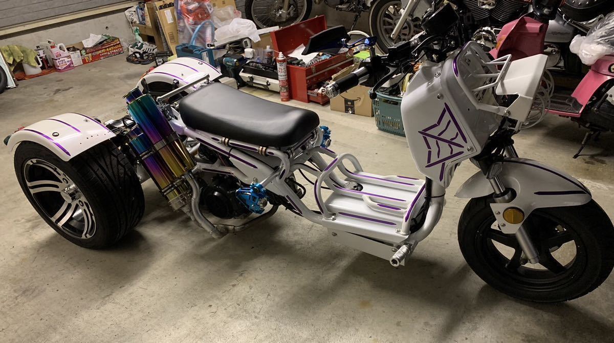 格安販売の ズーマー風トライク カスタム車両 ズーマー トライク 3輪