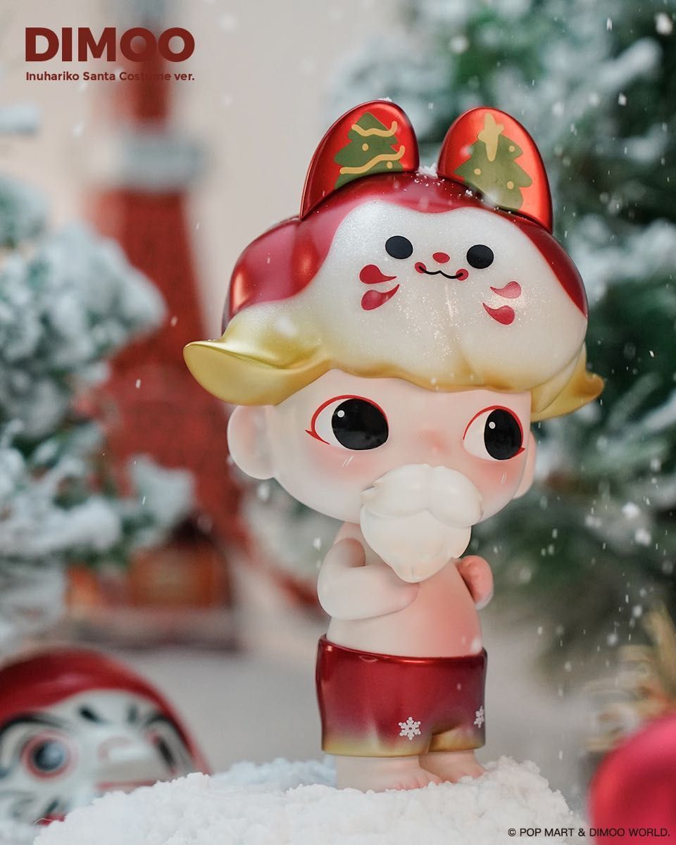 パステルオリーブ dimoo クリスマスフィギュア - 通販 - www