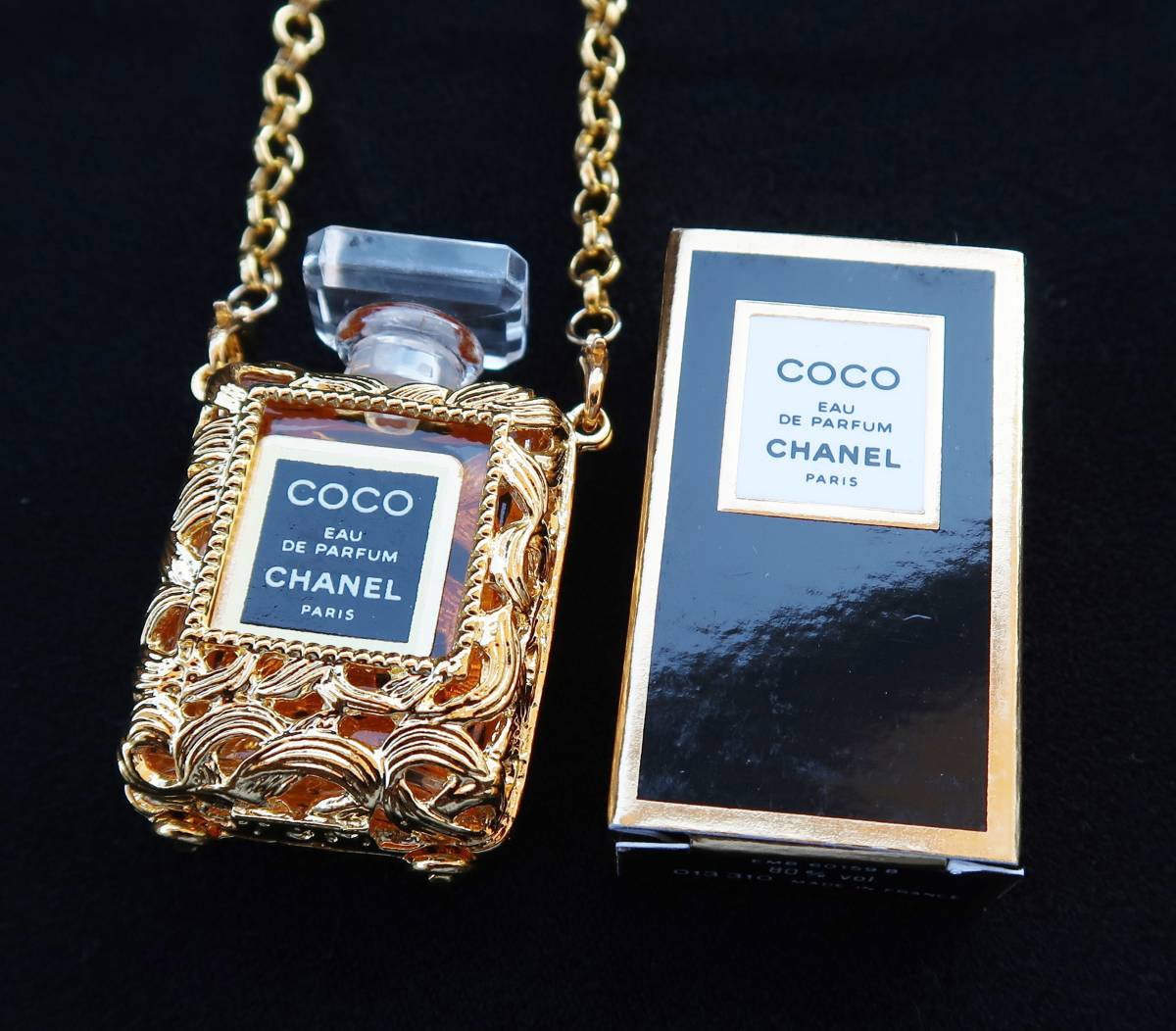 Yahoo!オークション - シャネル CHANEL COCO 香水 ミニボトル ネック...