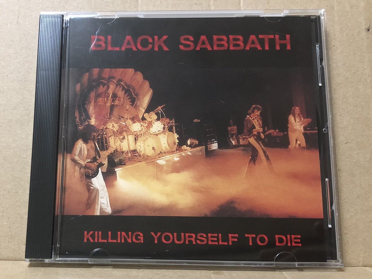 Black Sabbath[Killing Yourself To Die] postage 185 jpy black mackerel s