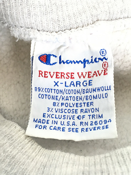 驚きの価格が実現!-ヤフオク! - 古着 90s USA製 Champion Reverse