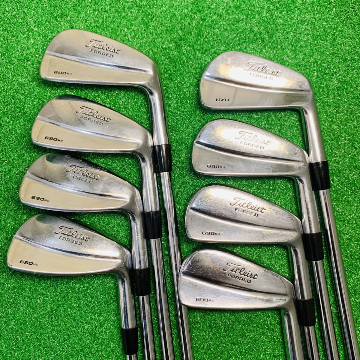 大特価お得 ヤフオク! - 絶版 名器 タイトリスト 670FORGED 8本セット