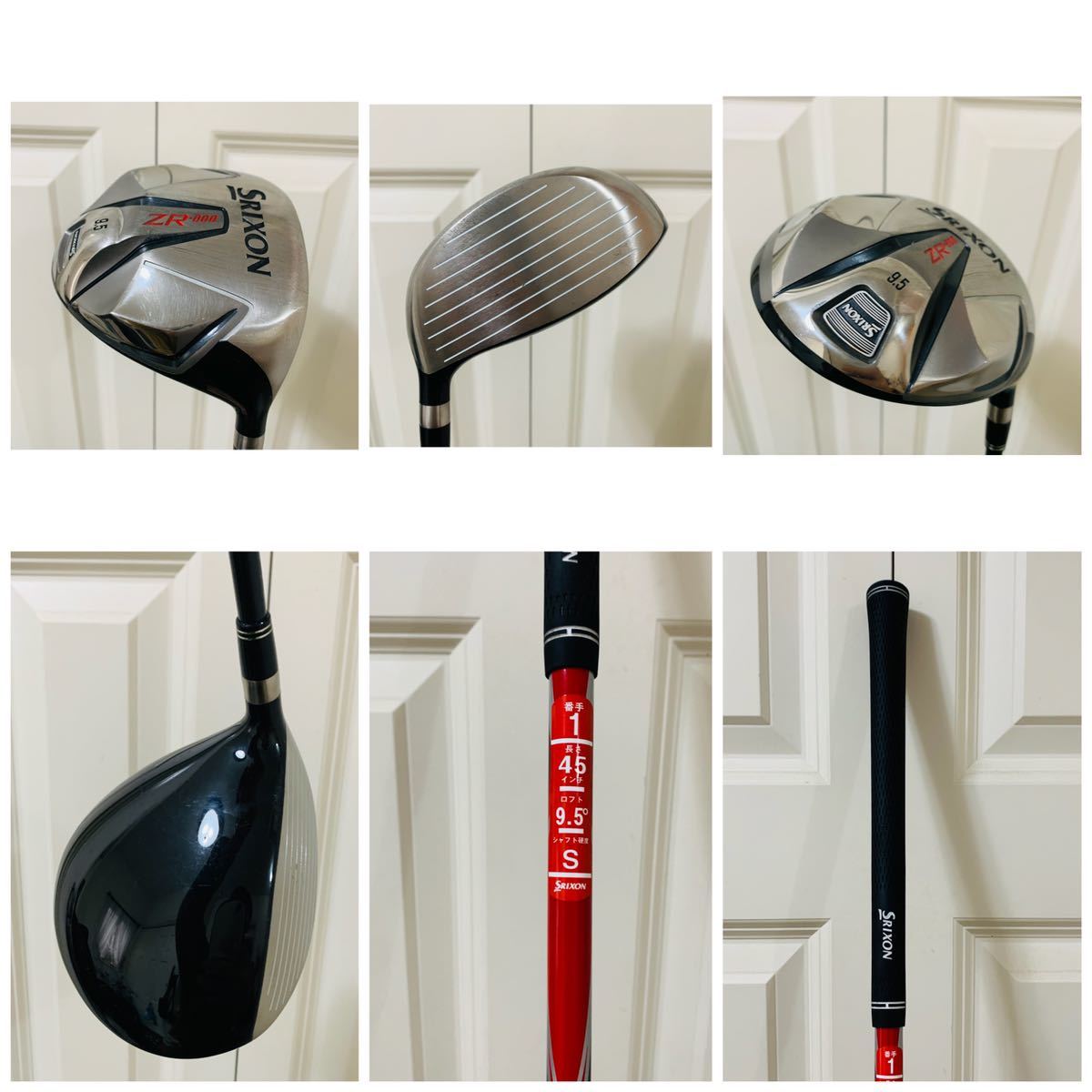 4185 豪華 SRIXON メンズ 右利き ゴルフクラブ フルセット S