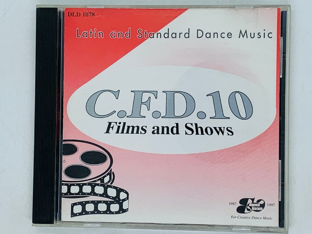即決CD 英盤 C.F.D.10 Films and Shows / 社交ダンス音楽 / Latin and Standard Dance Music ダンスミュージック X10_画像1