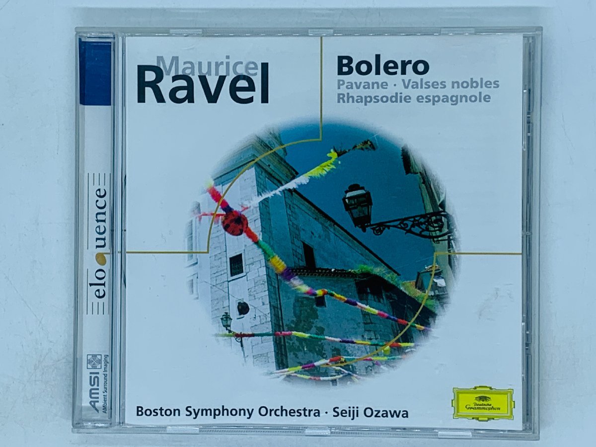 即決CD Ravel Bolero Rhapsodie espagnole u.a. Seiji Ozawa 小澤 / eloquence / アルバム G06_画像1