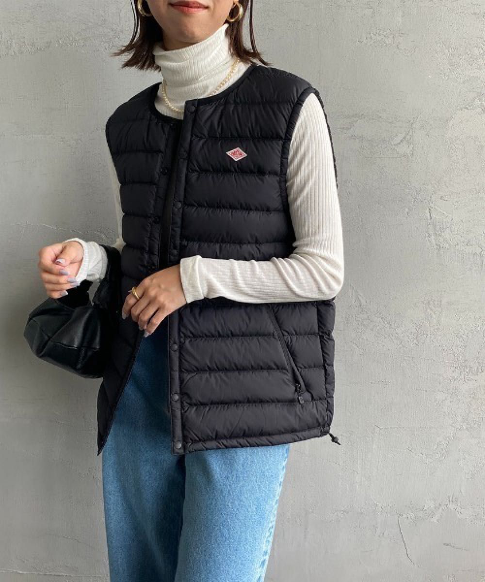 DANTON/ダントン インナーダウンクルーネックベスト レディース