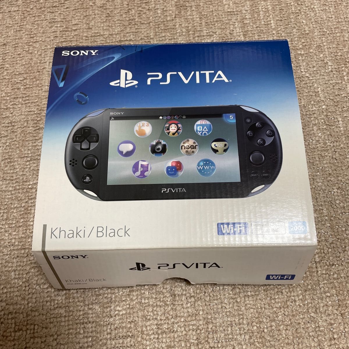 PlayStation Vita PCHシリーズ Wi Fiモデル カーキ/ブラック