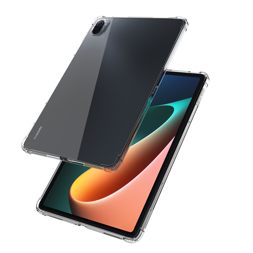 Xiaomi Pad 5 タブレットケース シャオミ Mi パッド ファイブ ソフトケース エアクッション TPU 透明ケース クリア 薄型 軽型カバー ケース_画像4