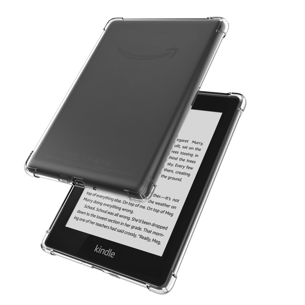 【New】Kindle 6インチ タブレットケース ニューキンドル ソフトケース エアクッション TPU 透明ケース クリア 透明 薄型 軽型カバー ケー_画像3