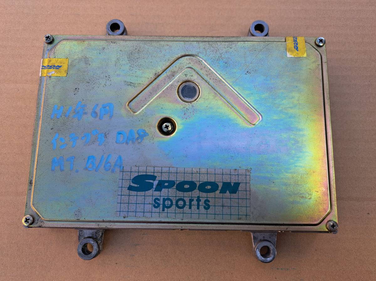 B16A SPOON SPORTS　ECU 純正交換タイプコンピューター　ホンダ　スプーンスポーツ　シビック　インテグラ_画像1