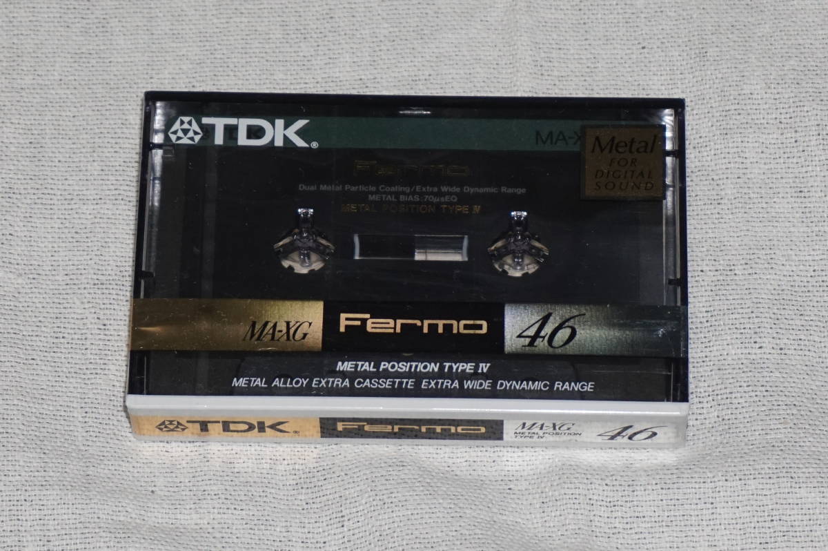 * TDK * MA-XG Fermo 46 minute cassette tape metal tape [ MA-XG46F ]