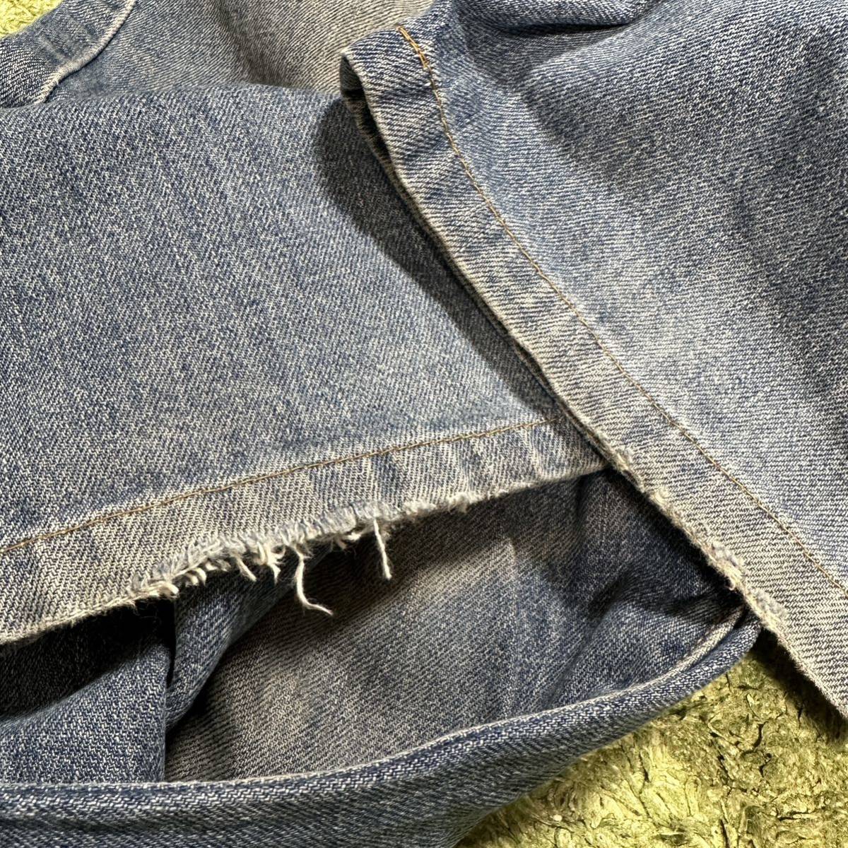 Kenzo jeans Kenzo джинсы Denim гора Фудзи стежок 85cm Vintage сделано в Японии 