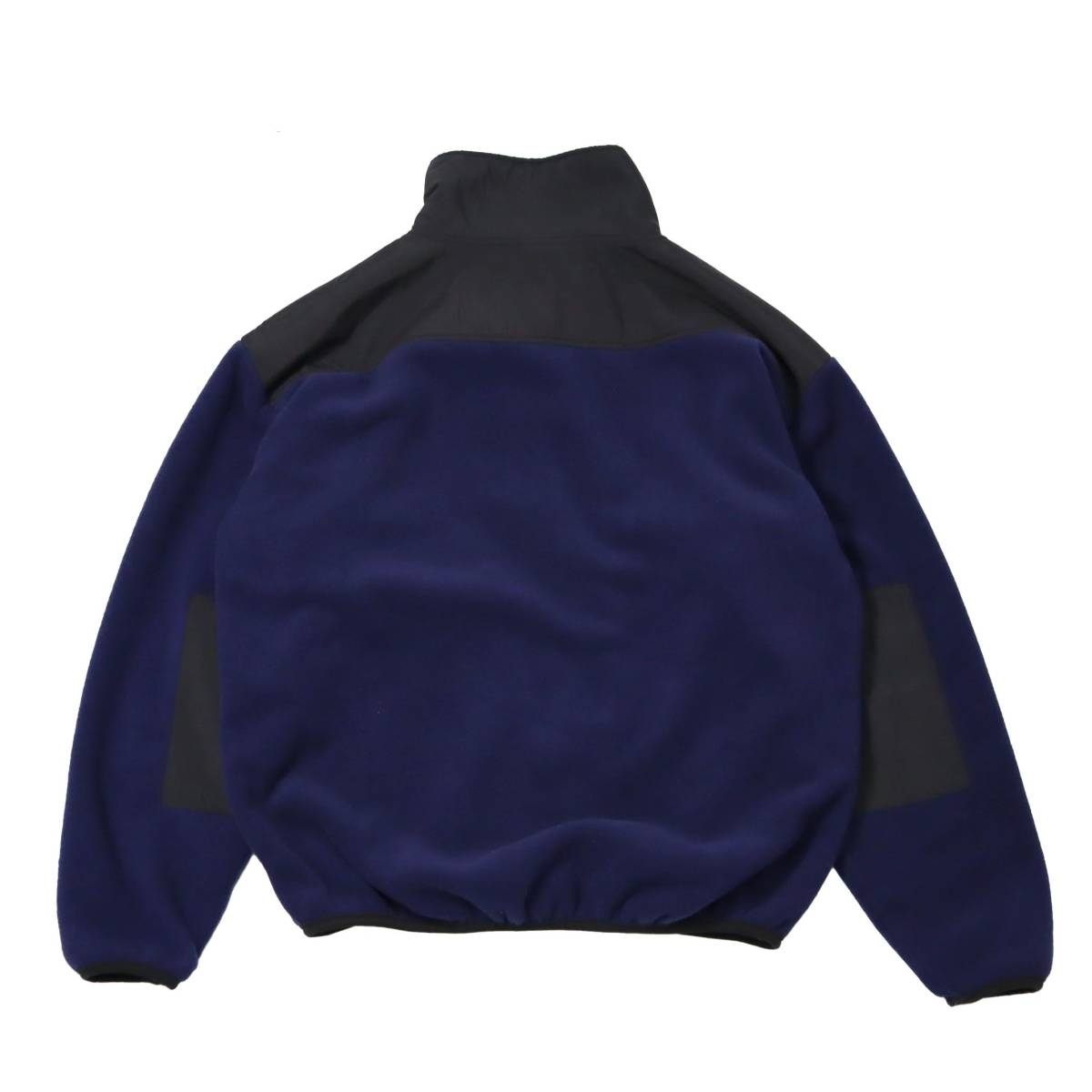 [XL] 90s Solstice Polartec フリース ジャケット USA製 ネイビー ブラック 紺 黒 刺繍ロゴ アウトドア デナリ ボア ビンテージ vintage _画像2