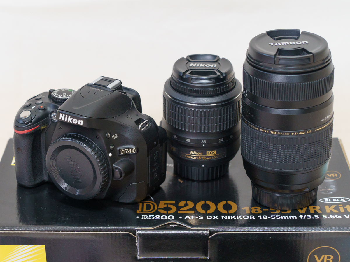 一眼レフ Nikon D5200 18-55VR BLACK レンズキット | karategranada.com