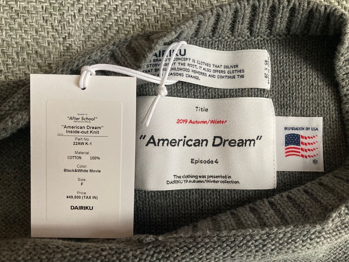 海外お取寄せ商 American Dream Inside-out Knit DAIRIKU radimmune.com