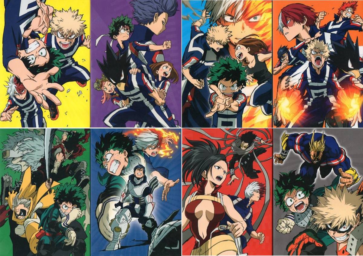 DVD『僕のヒーローアカデミア 2nd 全8巻セット(初回版