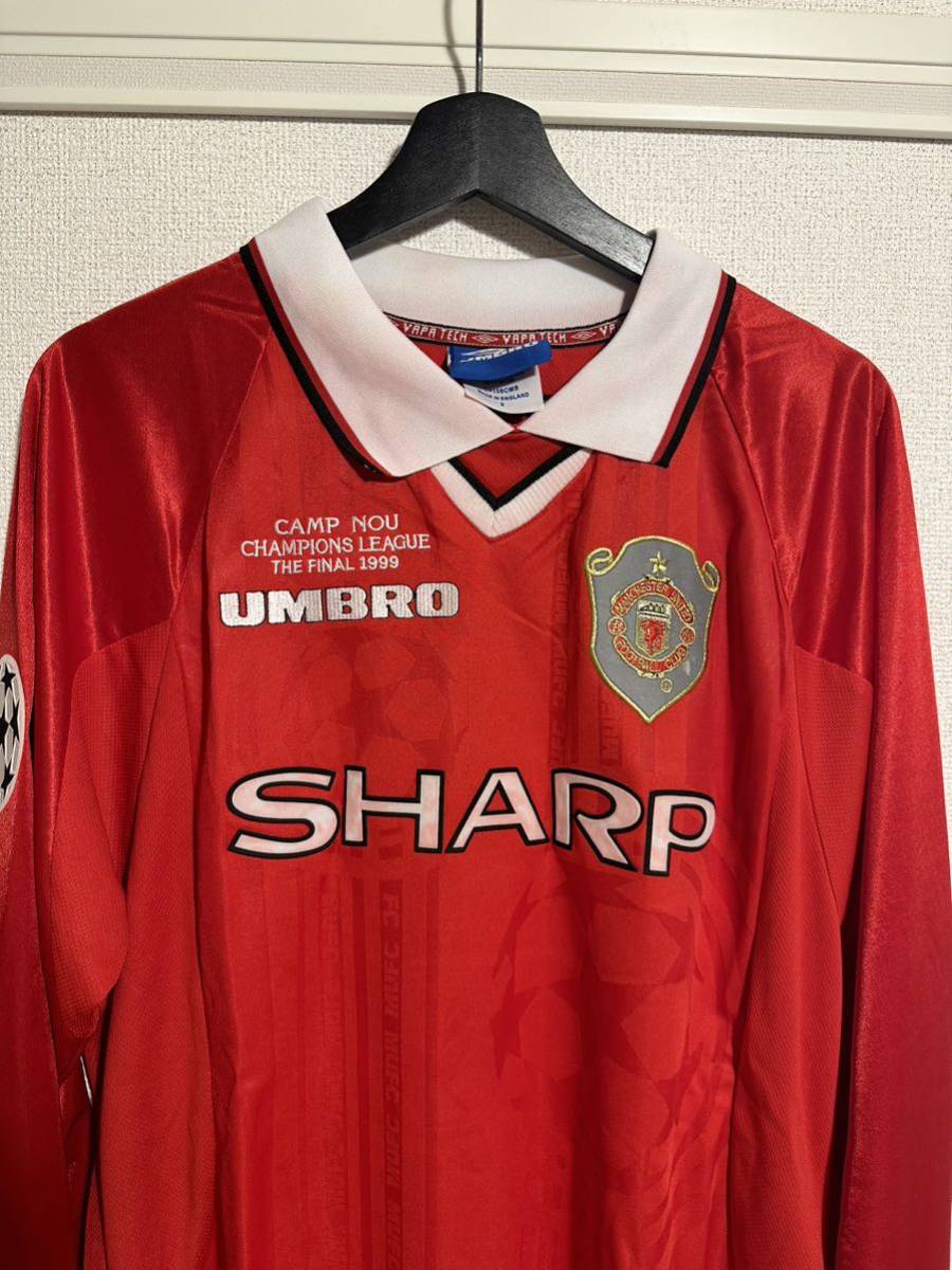 ヤフオク! - 1999 マンチェスター・ユナイテッドFC ユニフォーム 