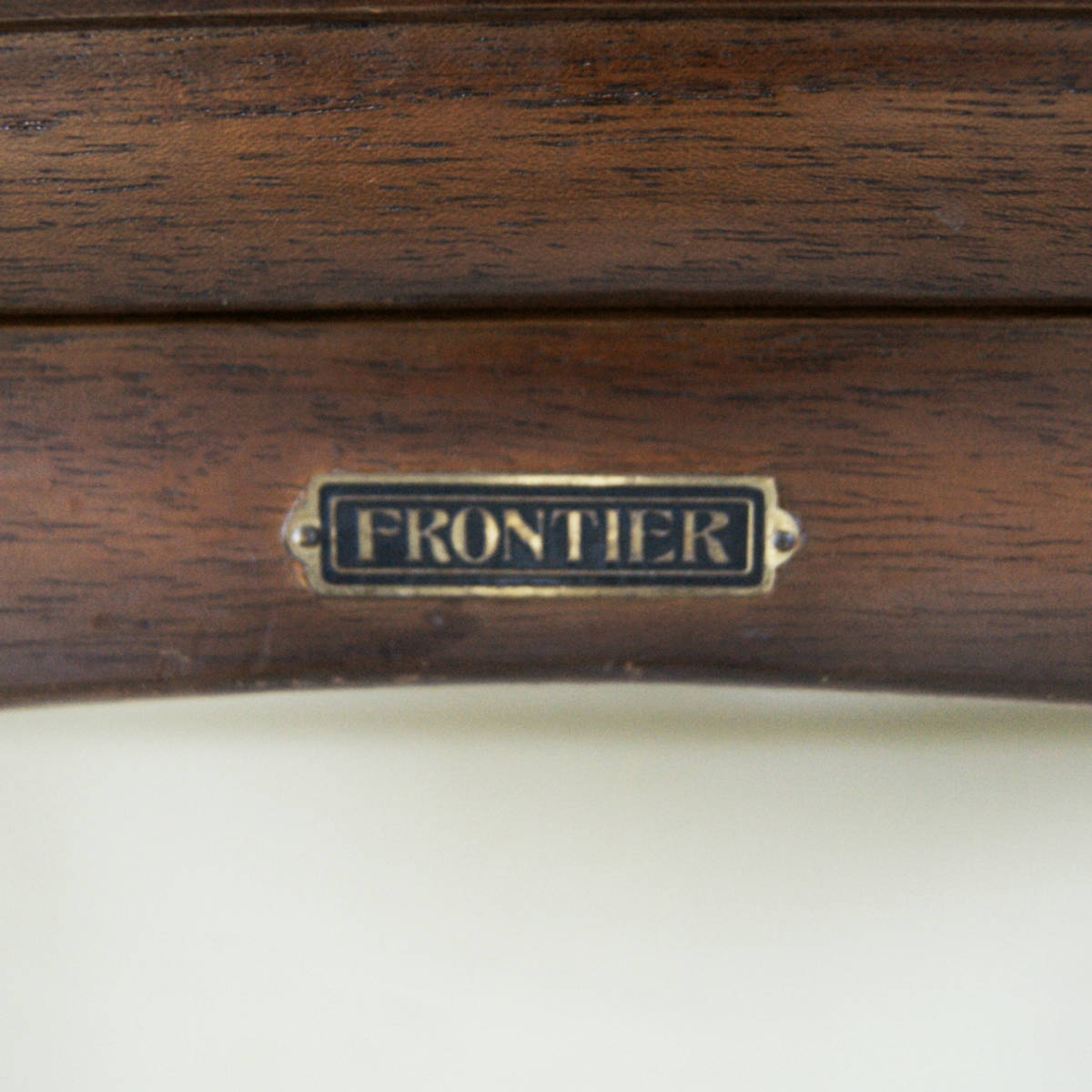 4650t10【FRONTIER フロンティア☆小ぶりで上質な ライティング ビューロー デスク ドレッサー&チェア】勉強机 ヴィンテージ アンティーク_画像9