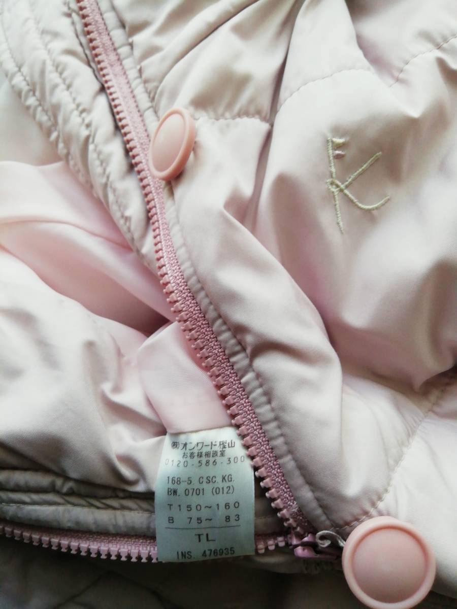  beautiful goods Kumikyoku TL light pink jumper cleaning settled 