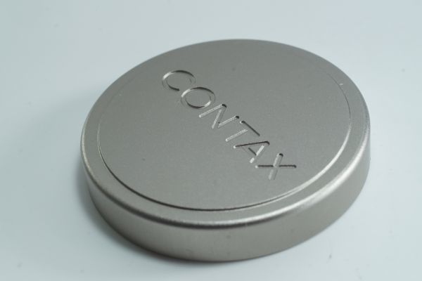 FOX231『送料無料 キレイ』CONTAX K-34 φ38 METAL CAP コンタックスT3用 メタルキャップ シルバーの画像1