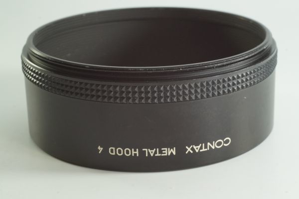 plnyeA003[とてもキレイ 送料無料] 86mm CONTAX METAL HOOD 4　コンタックス フード リング_画像1