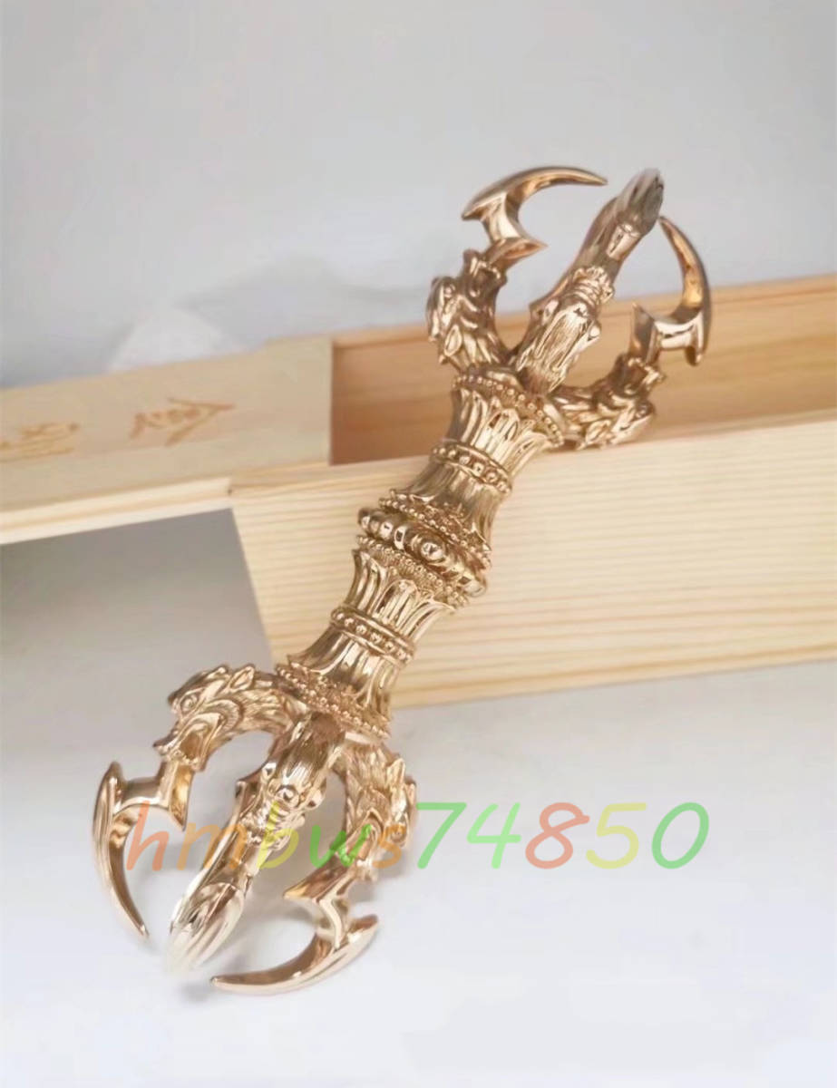 密教法具 寺院仏具」極上品 金剛杵 3点セット五鈷杵/三鈷杵/ 密教法具 寺院仏具」極上品 金剛杵 3点セット五鈷杵/三鈷杵/