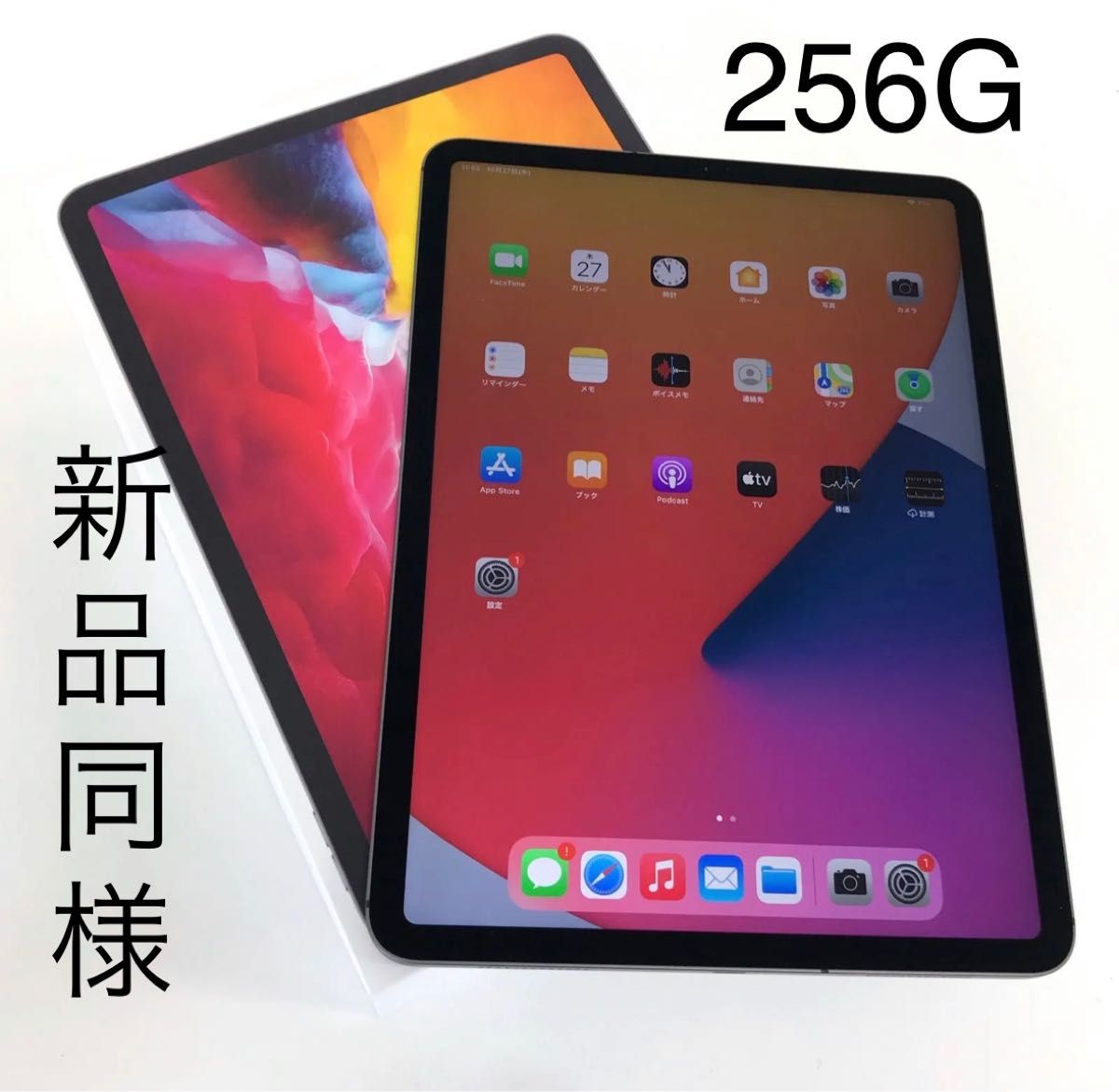 iPad Pro 11インチ 第2世代 256GB超大容量 SIMフリー 永続版office導入