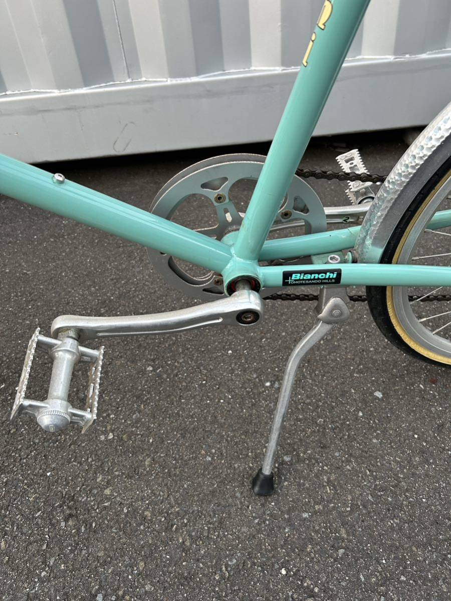 Bianchi ビアンキ ミニベロ Lepreチェレステ SHIMANO シマノ 7段変速 ...