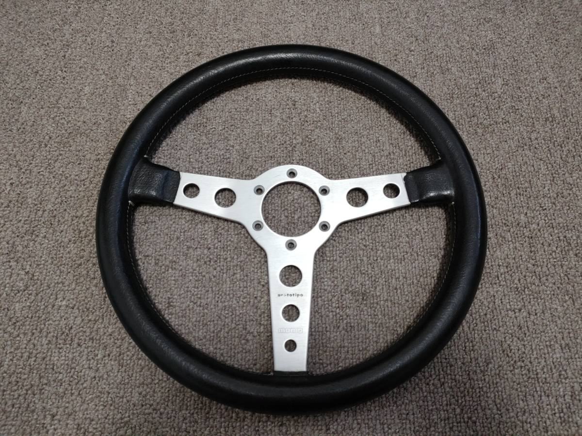 モモ 正規品 レース メタルブルー 32パイ 限定 美品-