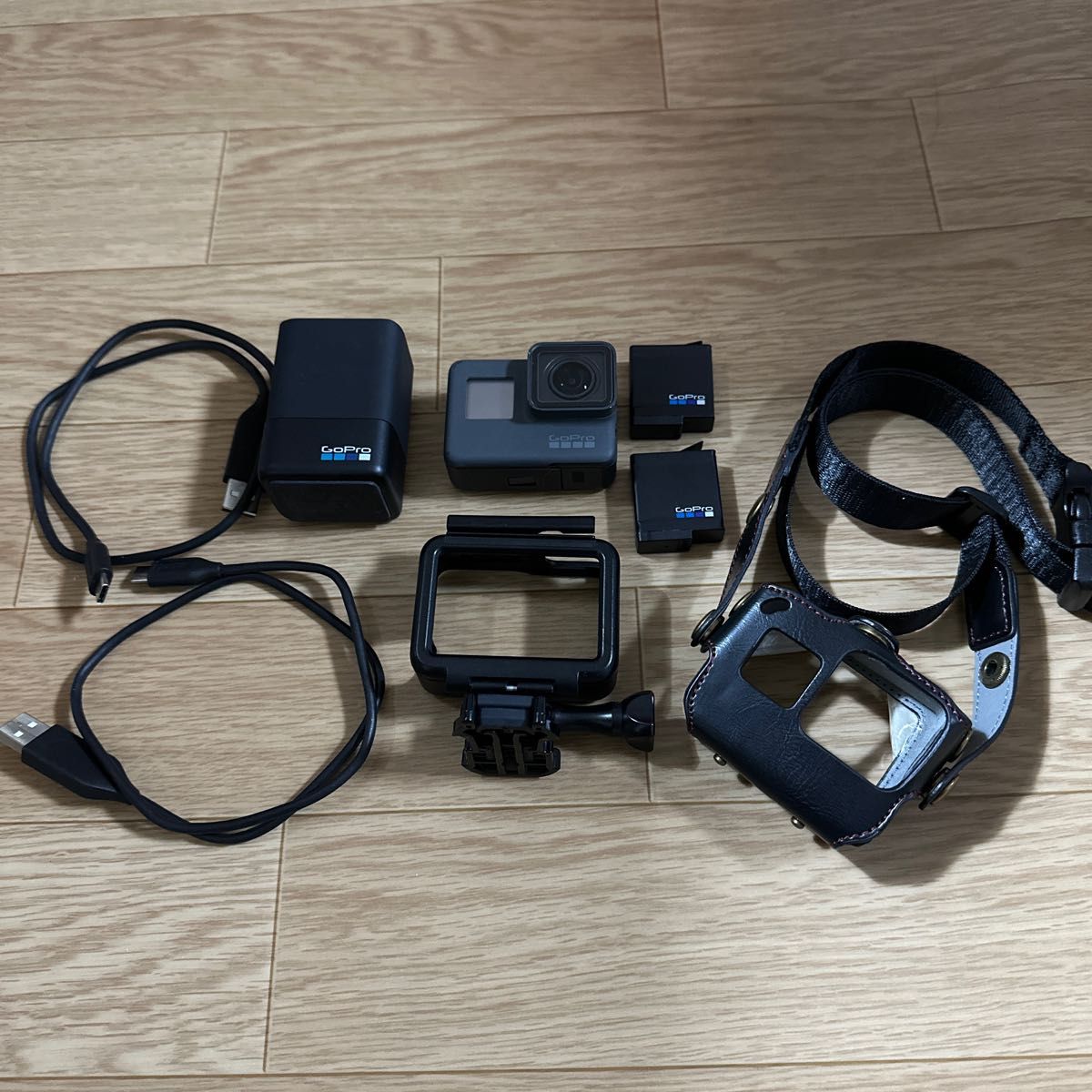 ニッサン・638 GoPro HERO7 BLACK バッテリーチャージャー ハウジング
