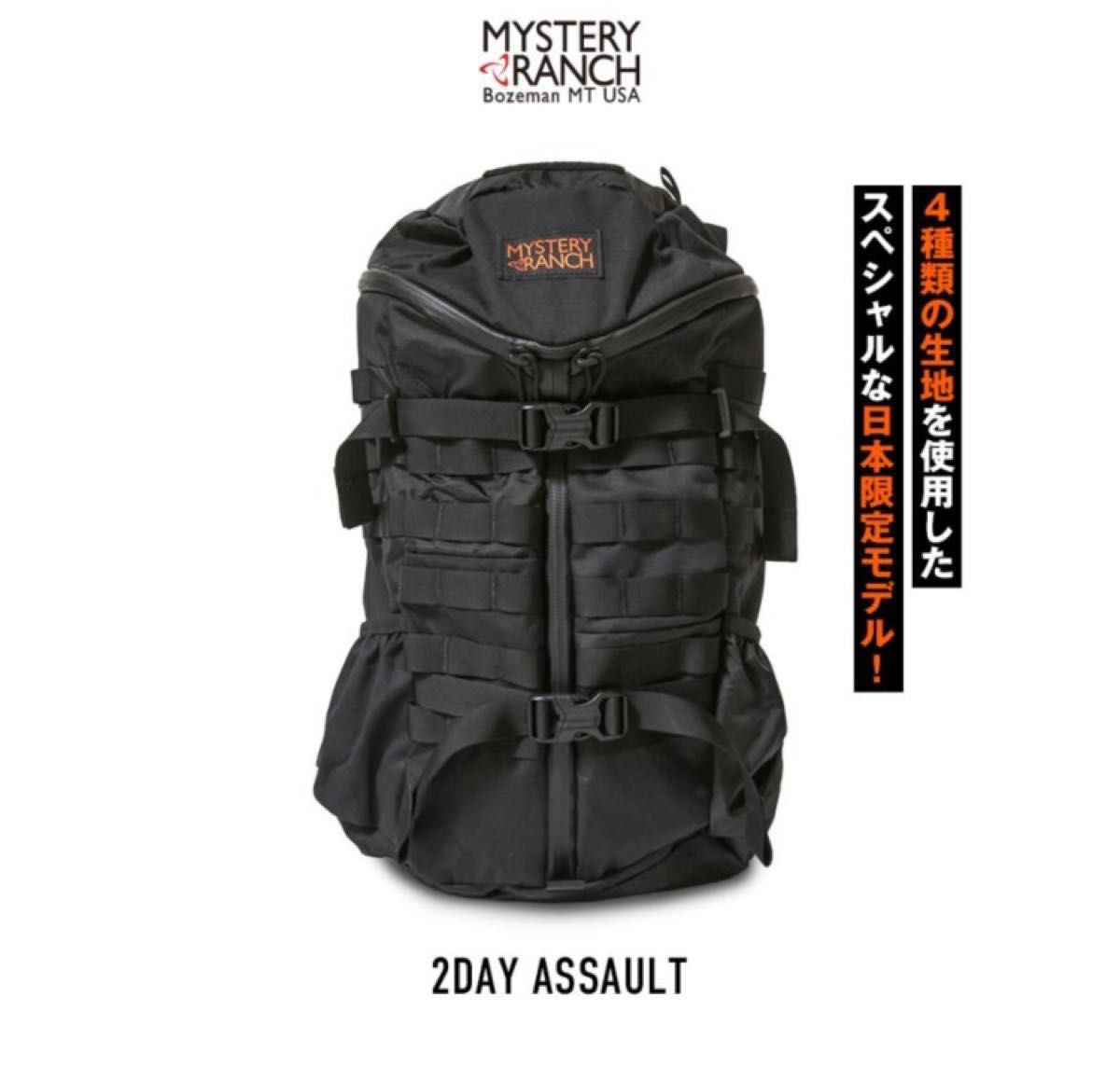新品・未使用 ミステリーランチ 2デイアサルト クレイジーブラック
