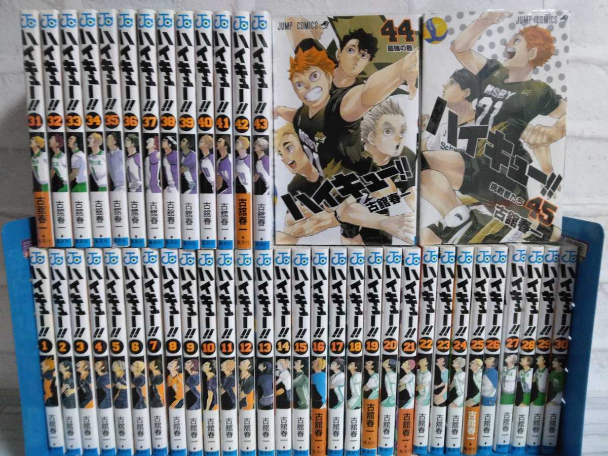 ハイキュー!! 1-45巻 排球本!! チームブック2 47冊 ハイキュー 排球極 攻略 ハイキュー!! 1-45巻 排球本!! チーム