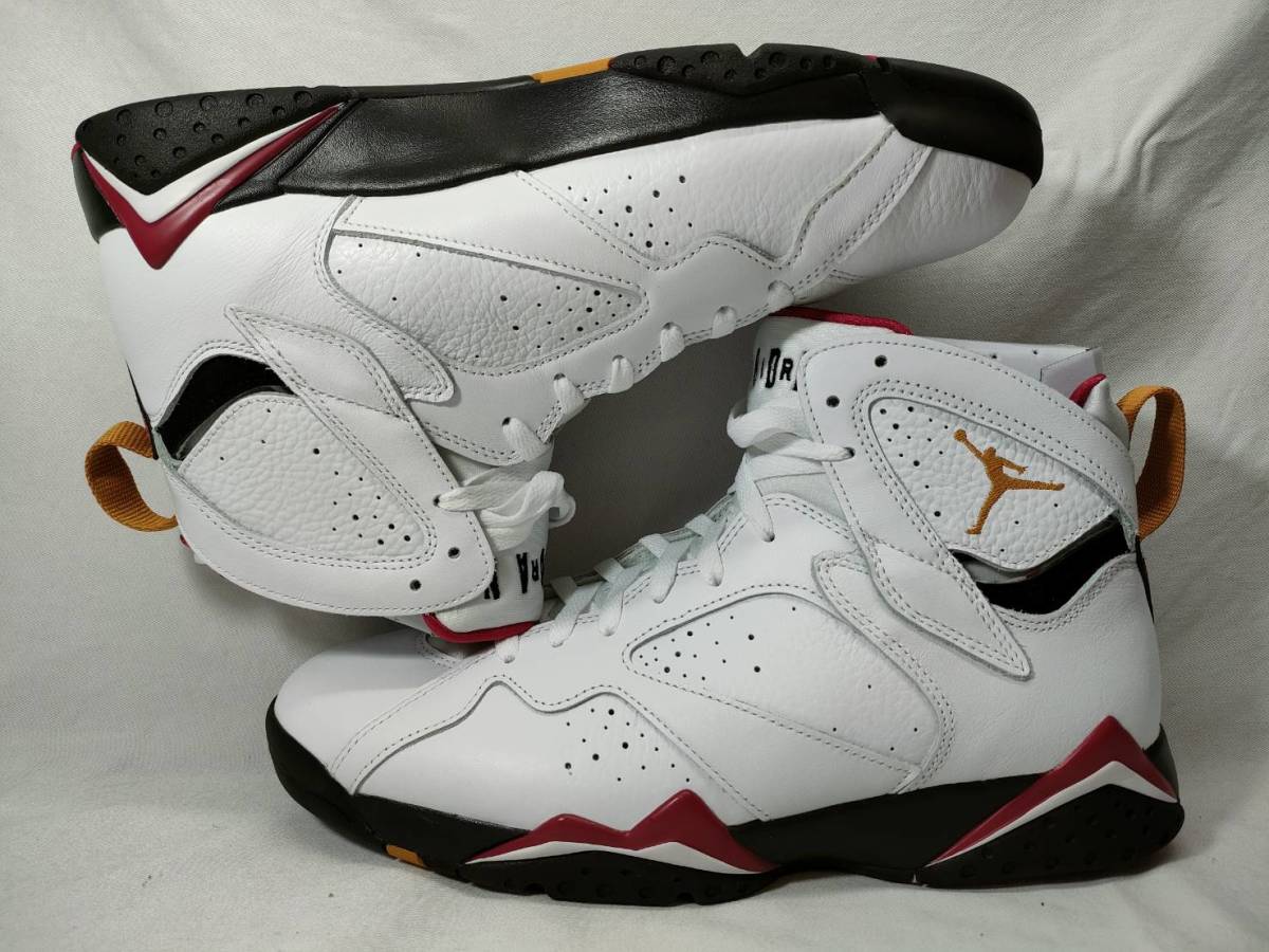 ■NIKE AIR JORDAN 7 RETRO Cardinal CU9307-106 US11 29cm ナイキ エアジョーダン レトロ カーディナル ●AJ7 221229_画像5