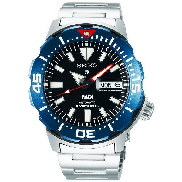 オンラインショップ セイコー SRPE27K1(国内SBDY057の同型) 腕時計 自動巻き ダイバーズ MONSTER モンスター パディコラボ PADI PROSPEX プロスペックス SEIKO 3針（時、分、秒）